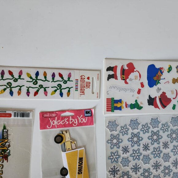 NWT 8 packages of Misc themed Scrapbooking stickers - Picture 6 of 6